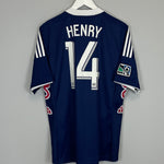 2012/14 NEW YORK RED BULLS HENRY #14 AWAY SHIRT (L) ADIDAS