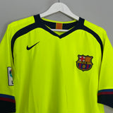 2005/06 BARCELONA MESSI #30 AWAY SHIRT (XL) NIKE