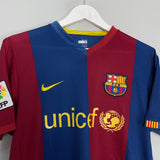 2006/07 BARCELONA MESSI #19 HOME SHIRT (M) NIKE