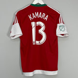 2015/16 NEW YORK REVOLUTIONS KAMARA #13 AWAY SHIRT (S) ADIDAS