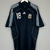 2008/10 ARGENTINA MESSI #18 AWAY SHIRT (XXL) ADIDAS