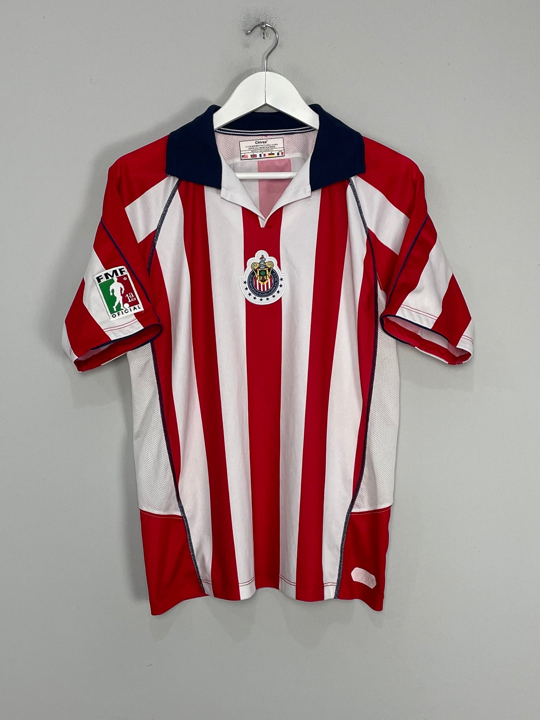 2003/04 CHIVAS GUADALAJARA HOME SHIRT (S) OM