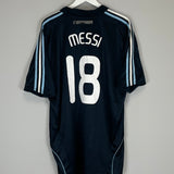 2008/10 ARGENTINA MESSI #18 AWAY SHIRT (XXL) ADIDAS