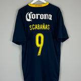 2008/09 CLUB AMERICA S.CABANAS #9 AWAY SHIRT (XXL) NIKE