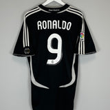 2006/07 REAL MADRID RONALDO #9 AWAY SHIRT (L) ADIDAS