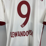 2014/15 BAYERN MUNICH LEWANDOWSKI #9 AWAY SHIRT (M) ADIDAS