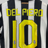 2010/11 JUVENTUS DEL PIERO #10 HOME SHIRT (M) NIKE