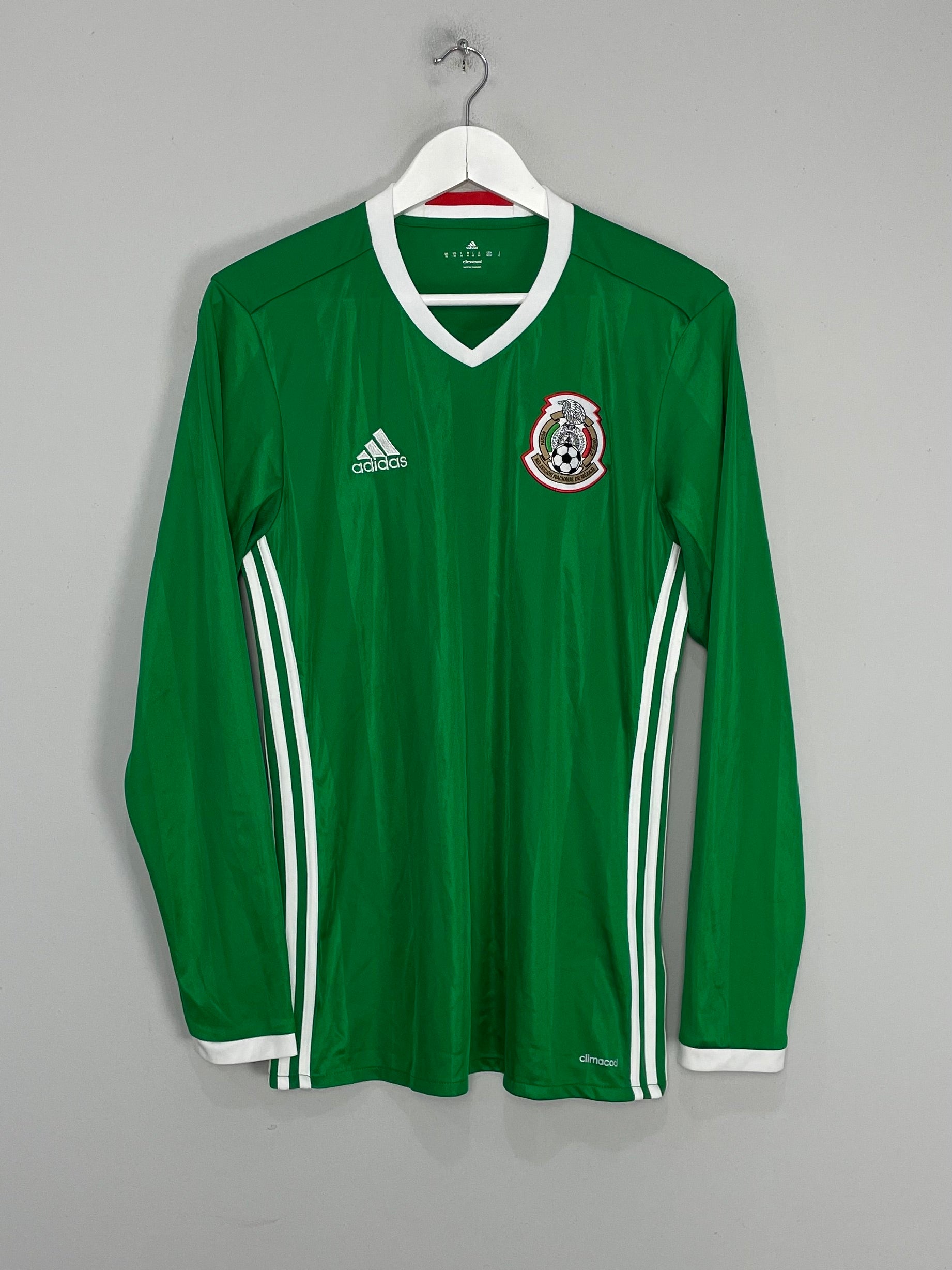 2016/17 MEXICO L/S HOME SHIRT (M) ADIDAS