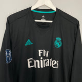 2017/18 REAL MADRID RONALDO #7 L/S AWAY SHIRT (XXL) ADIDAS