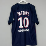 2016/17 PSG PASTORE #10 HOME SHIRT (XL) NIKE