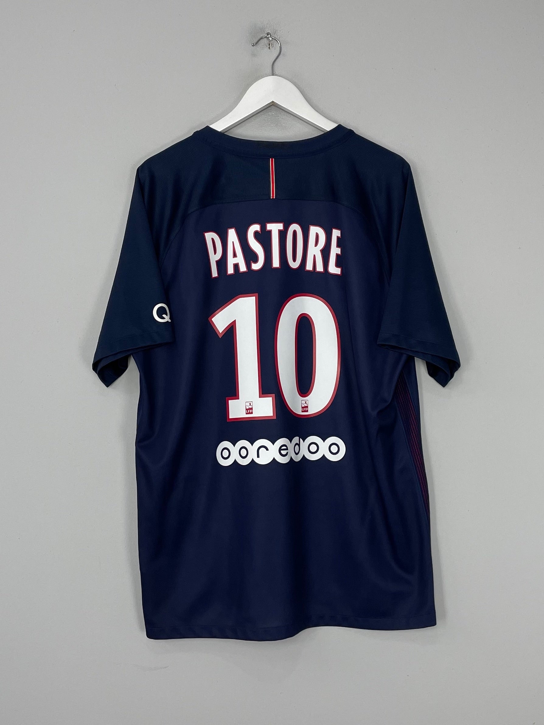 2016/17 PSG PASTORE #10 HOME SHIRT (XL) NIKE