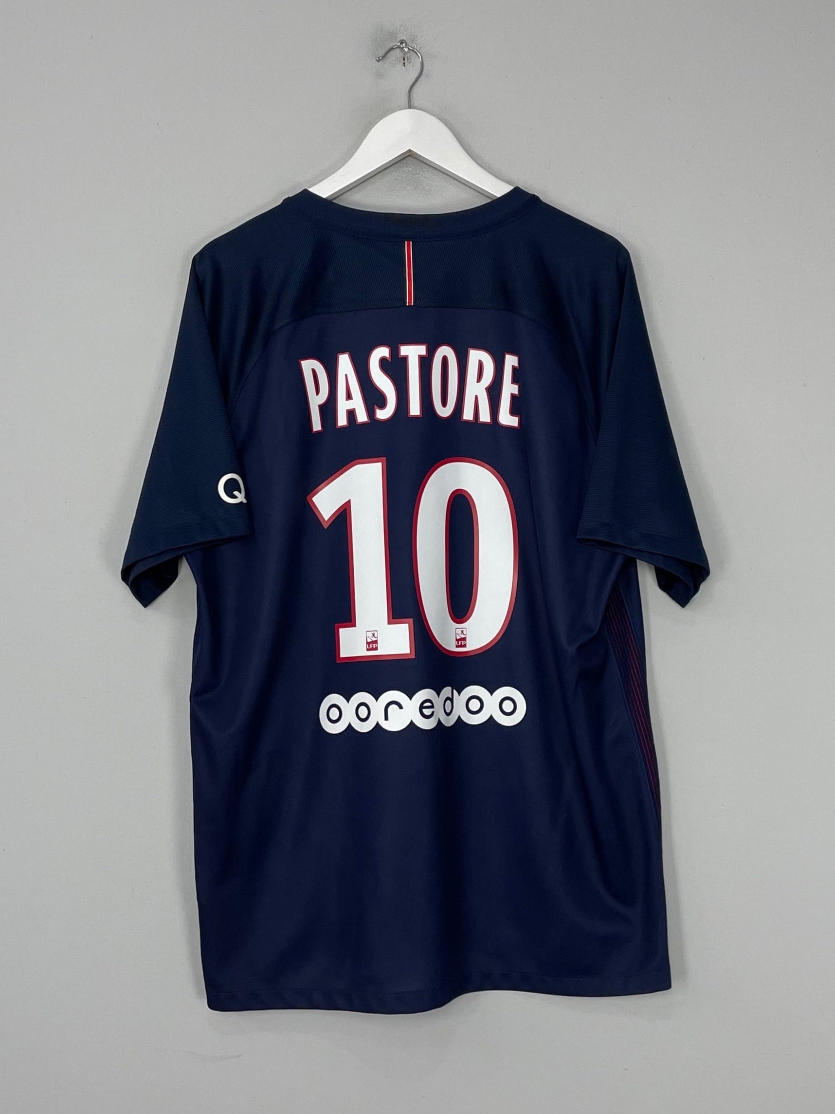 2016/17 PSG PASTORE #10 HOME SHIRT (XL) NIKE