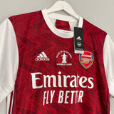 2020/21 ARSENAL ALWAYS #14 FOREVER *BNWT* FA CUP HOME SHIRT (M) ADIDAS