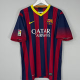 2013/14 BARCELONA MESSI #10 HOME SHIRT (XL) NIKE