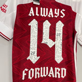 2020/21 ARSENAL ALWAYS #14 FOREVER *BNWT* FA CUP HOME SHIRT (M) ADIDAS