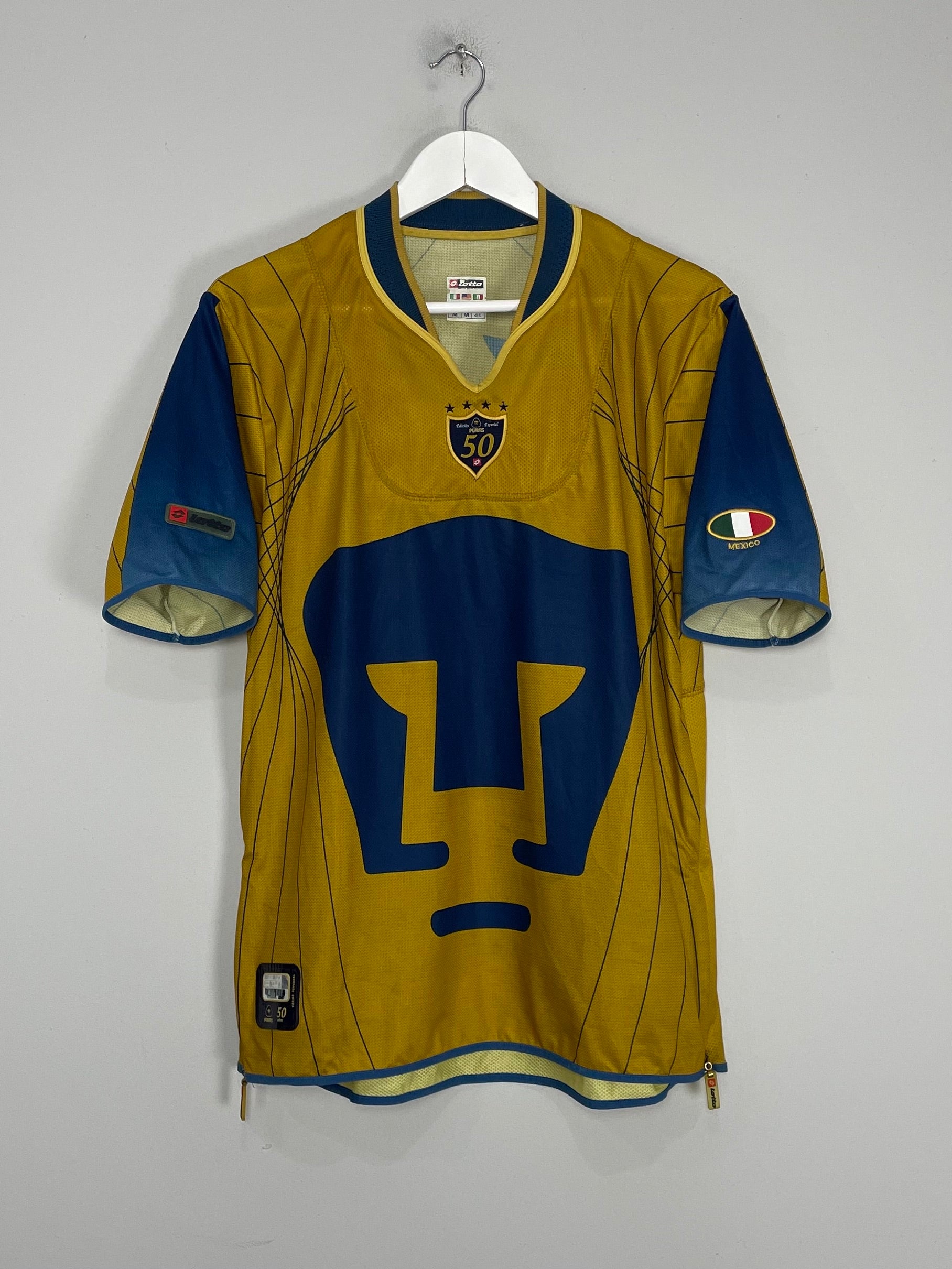 2003/04 UNAM PUMAS *50 YEAR* SPECIAL SHIRT (M) LOTTO