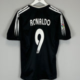 2004/05 REAL MADRID RONALDO #9 AWAY SHIRT (M) ADIDAS