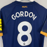 2022/23 NEWCASTLE UNITED GORDON #8 AWAY SHIRT (M) CASTORE