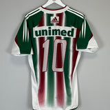 2004/05 FLUMINENSE #10 HOME SHIRT (L) ADIDAS