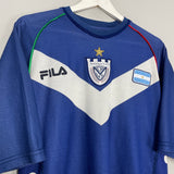 2002/04 VELEZ SARSFIELD HOME SHIRT (XL) FILA