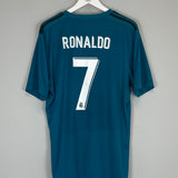 2017/18 REAL MADRID RONALDO #7 THIRD SHIRT (XL) ADIDAS