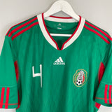 2010 MEXICO R.MARQUEZ #4 HOME SHIRT (L) ADIDAS