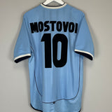 2001/03 CELTA VIGO MOSTOVOI #10 HOME SHIRT (L) UMBRO