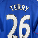 2010/11 CHELSEA TERRY #26 HOME SHIRT (L) ADIDAS