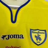 2001/02 CHIEVO D'ANNA #94 * MATCH ISSUED* L/S HOME SHIRT (XL) JOMA