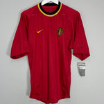 2000/02 BELGIUM *BNWT* HOME SHIRT (M) NIKE