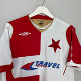 2008/09 SLAVIA PRAHA HOME SHIRT (M) UMBRO