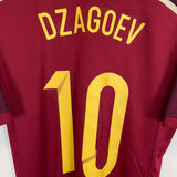 2013/14 RUSSIA DZAGOEV #10 HOME SHIRT (S) ADIDAS