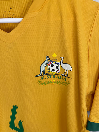 2006/08 AUSTRALIA CAHILL #4 HOME SHIRT (S) NIKE