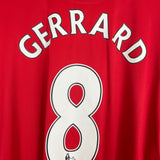 2015/16 LIVERPOL GERRARD #8 HOME SHIRT (XXL) NEW BALANCE