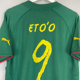 2004/06 CAMEROON ETO'O #9 HOME SHIRT (L) PUMA