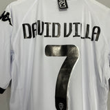 2009/10 VALENCIA DAVID VILLA #7 *BNWT* HOME SHIRT (L) KAPPA