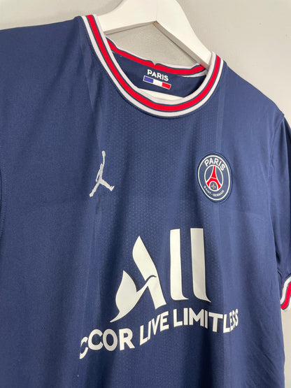 Youth Messi #30 PSG Jersey Kit 2021/22 Home