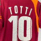 2005/06 ROMA TOTTI #10 HOME SHIRT (M) DIADORA