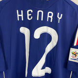 2009/10 FRANCE HENRY #12 HOME SHIRT (XL) ADIDAS