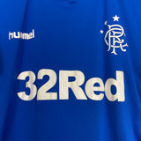 2018/19 RANGERS HOME SHIRT (XL) HUMMEL