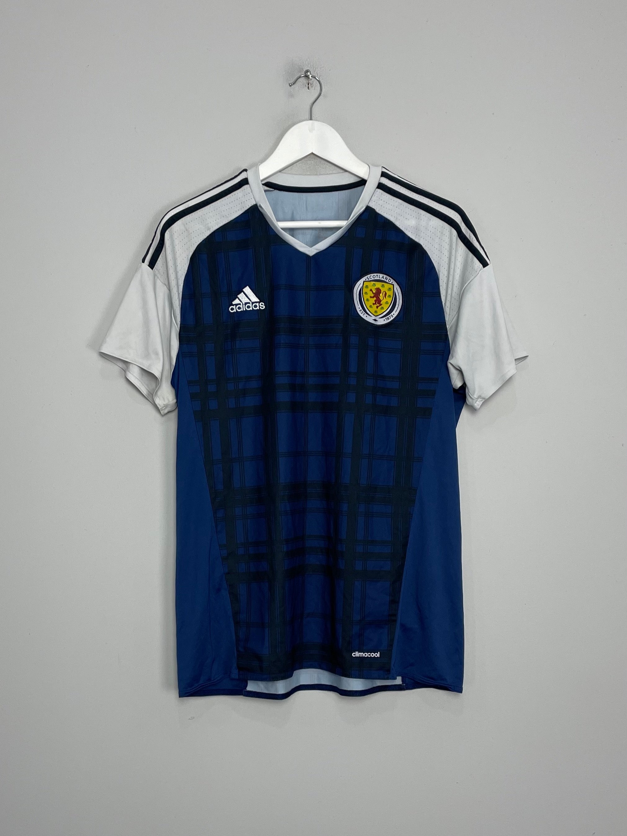 2016/17 SCOTLAND HOME SHIRT (L) ADIDAS