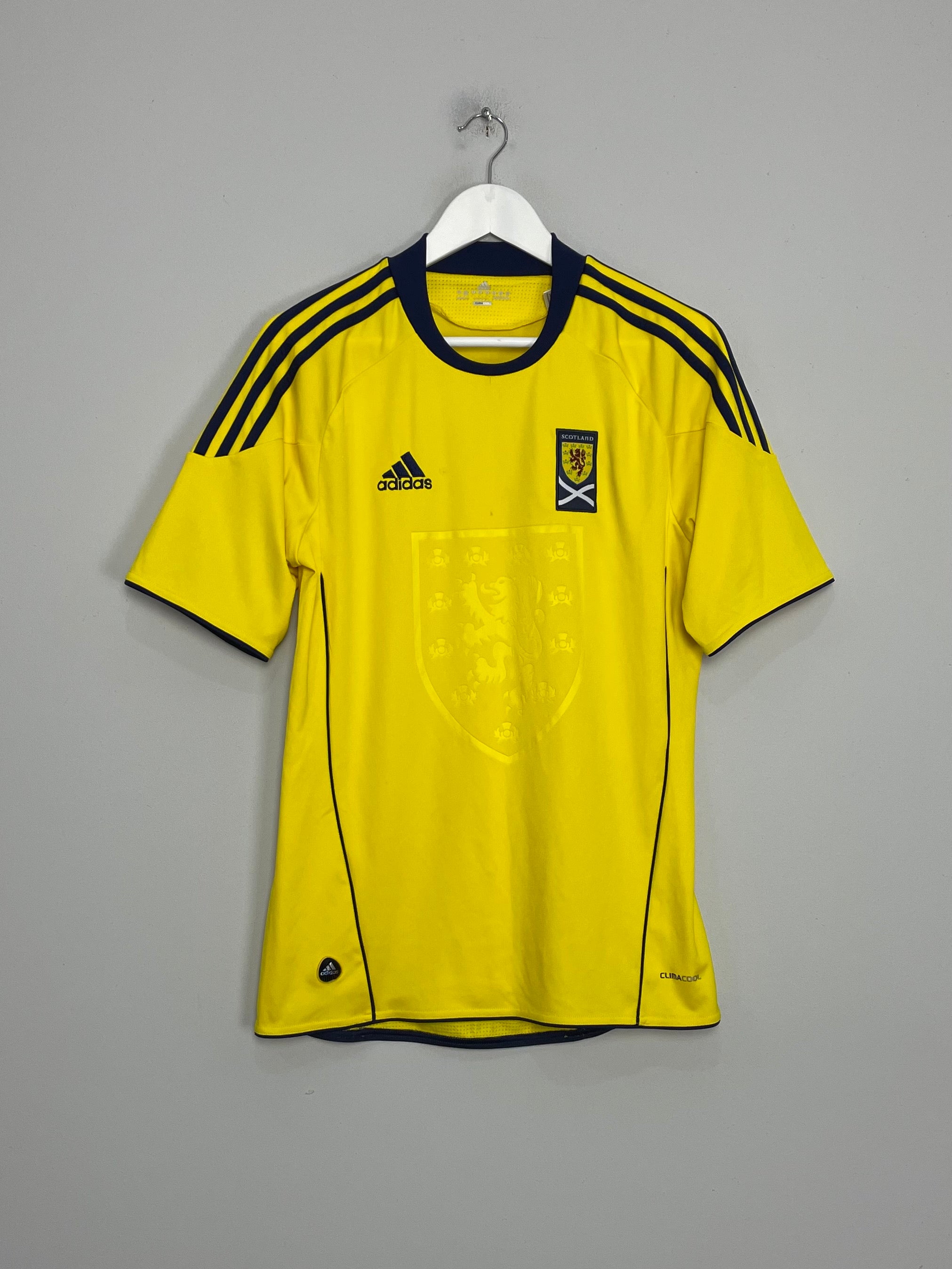 2010/11 SCOTLAND AWAY SHIRT (S) ADIDAS