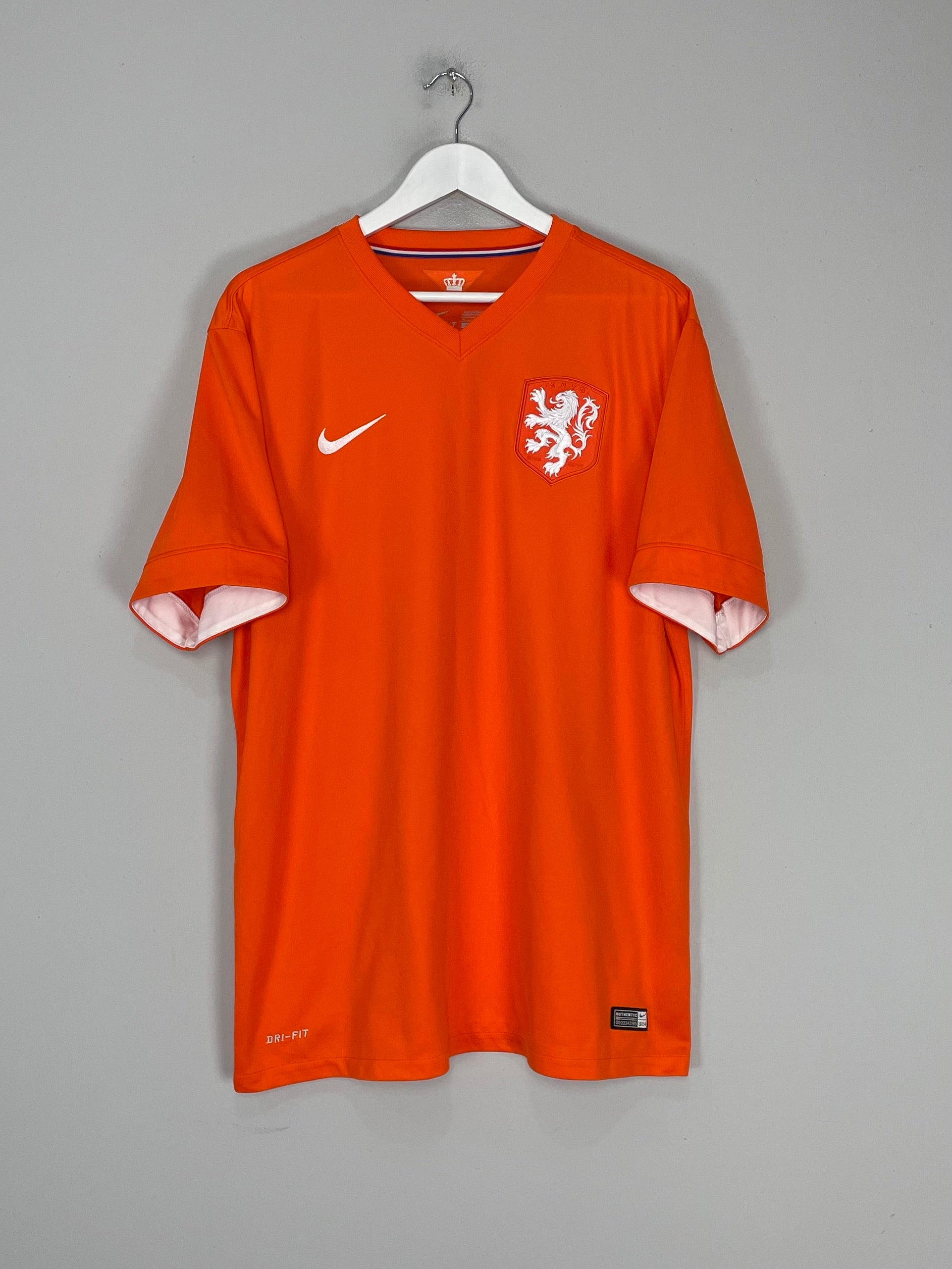 2014/15 NETHERLANDS HOME SHIRT (XL) NIKE