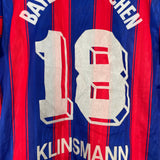 1995/97 BAYERN MUNICH KLINSMANN #18 HOME SHIRT (S) ADIDAS