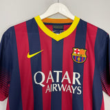 2013/14 BARCELONA NEYMAR JR #11 HOME SHIRT (M) NIKE