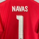 2017/18 REAL MADRID NAVAS #1 GK SHIRT (XL) ADIDAS