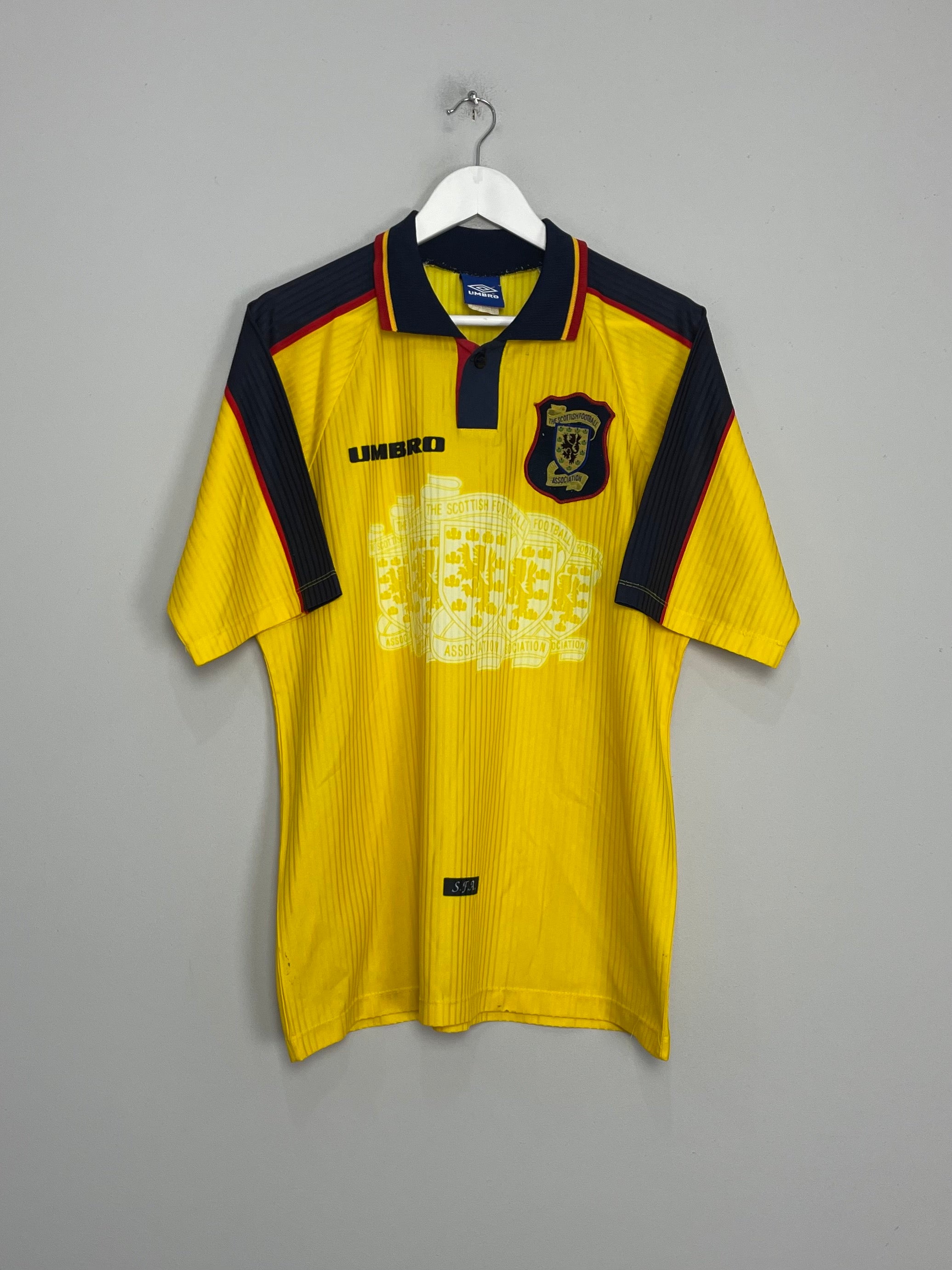 1996/99 SCOTLAND AWAY SHIRT (L) UMBRO