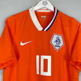 2008/10 NETHERLANDS SNEIJDER #10 HOME SHIRT (M) NIKE