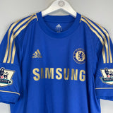 2012/13 CHELSEA LAMPARD #8 HOME SHIRT (L) ADIDAS