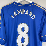 2012/13 CHELSEA LAMPARD #8 HOME SHIRT (L) ADIDAS